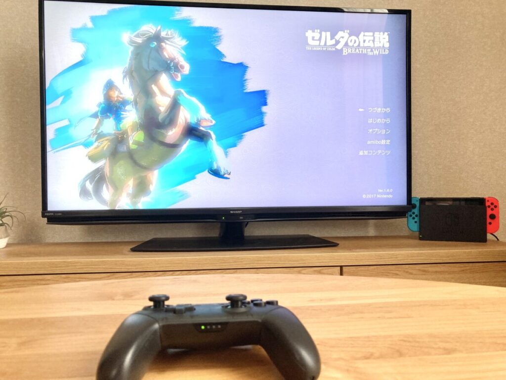 Nintendo Switchのテレビモード